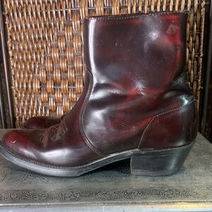 Vintage Walker Leather Boots Size 8.5